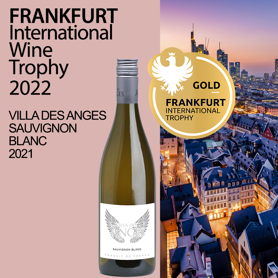 VIlla des anges blanc récompenses Frankfurt International Trophy